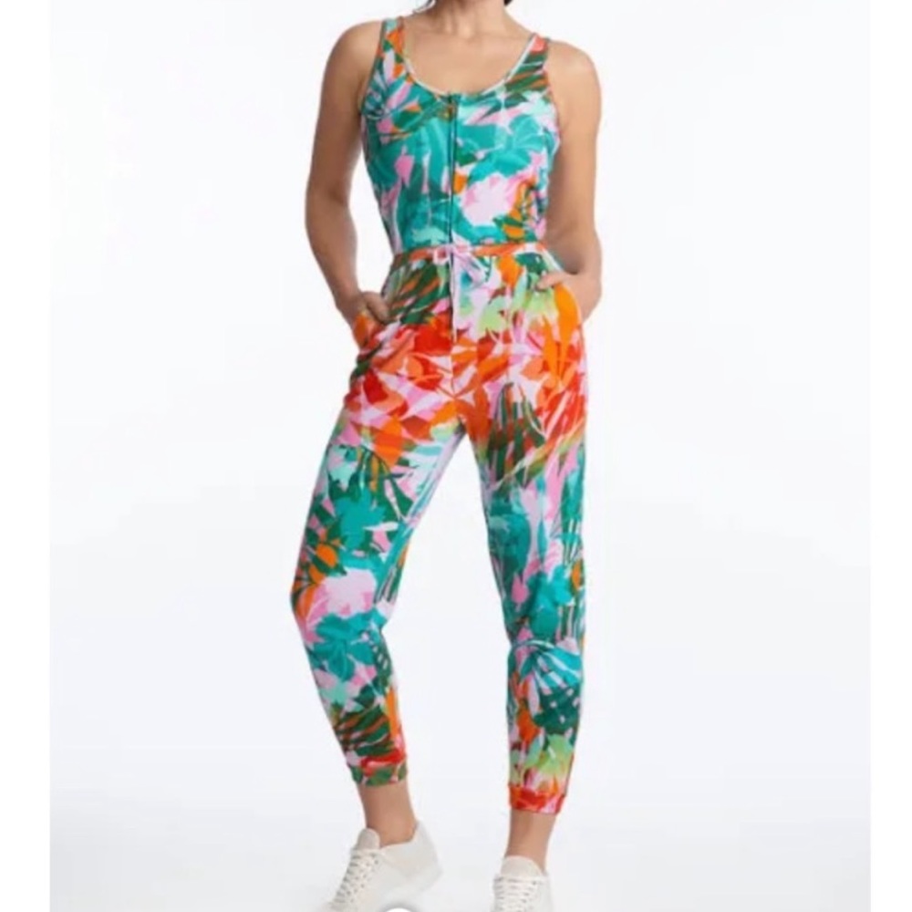 Juicy Couture Printed Zip
Front Jumpsuit